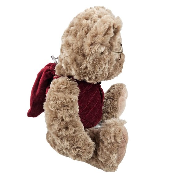 Helzberg Diamonds Beverly Hills Teddy Bear Curly I Am Loved Make A Wish Plush - Picture 9 of 11